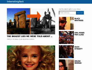 interstingfact.visualfunnies.com screenshot