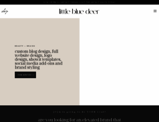 littlebluedeer.com screenshot