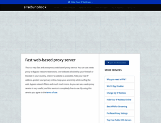 Site2unblock Com Screenshot Site2unblock Com Screenshot
