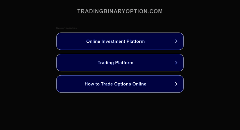 Online broker options trading