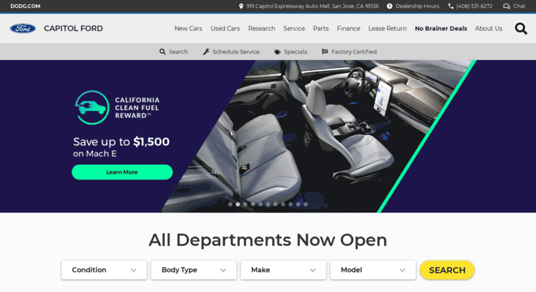 Access Capitolford Com Capitol Ford San Francisco Bay Area Ford