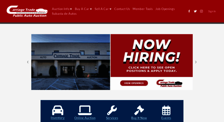 Access Carriagetrade Com Carriage Trade Carriage Trade Public