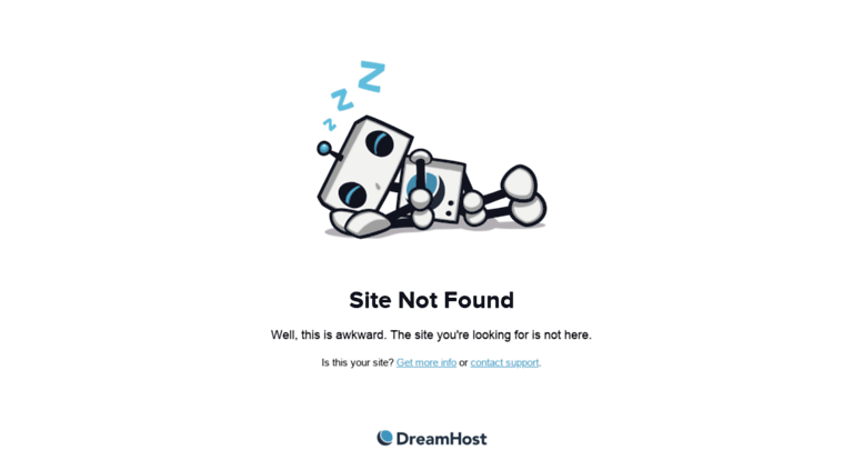 access centerfuse com site not found dreamhost centerfuse