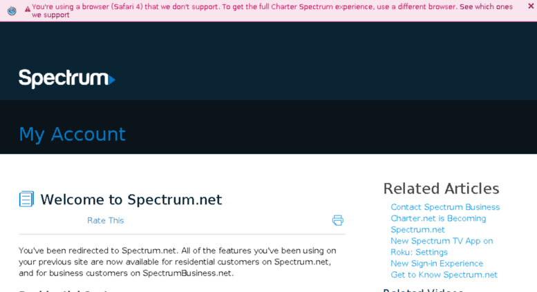 Access Commcenter bresnan Spectrum Welcome To Spectrum