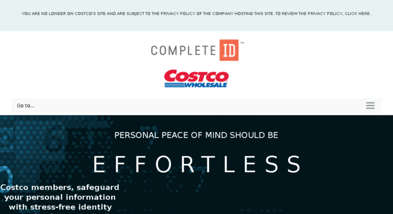 Costco Complete Id >> Access Costcoidprotect Com Complete Id Identity Theft Protection Costco Complete Id >> Access Costcoidprotect Com Complete Id Identity Theft Protection