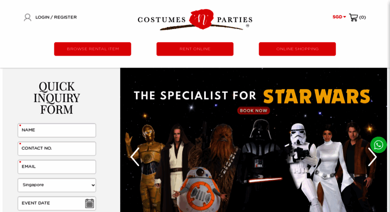 Access costumes,n,parties.com. Costumes \u0027N\u0027 Parties Pte Ltd