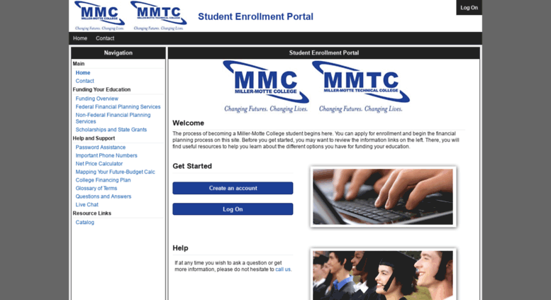 Access Enroll miller motte edu Miller Motte College Student Portal