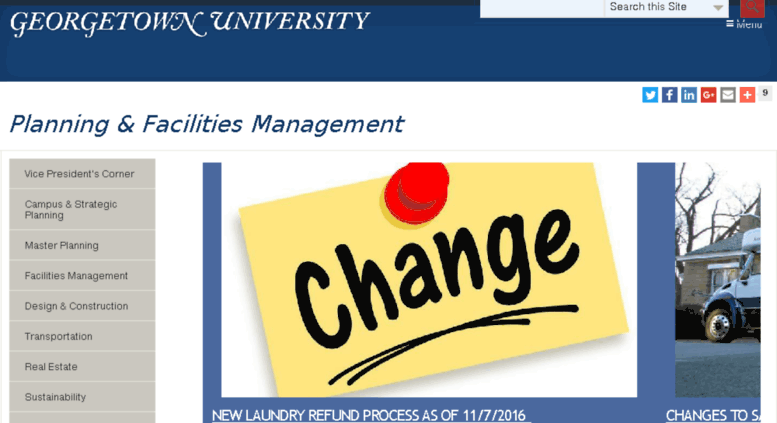 Access Facilities Apps Georgetown Edu Planning Facilities