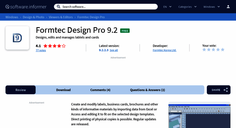 formtec design pro