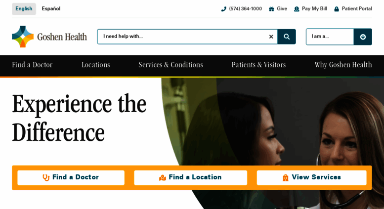 Access Goshenhealth Com Goshen Health Hospital And