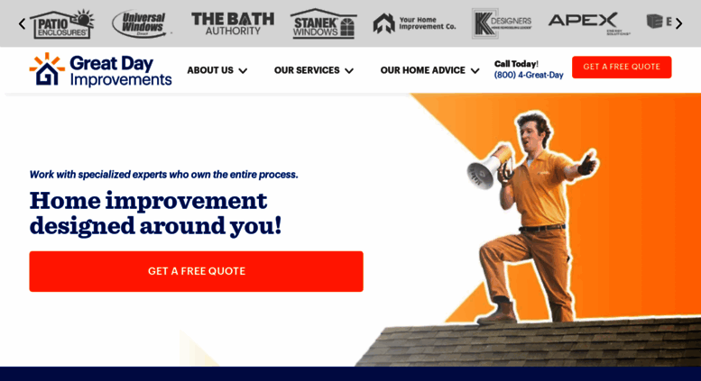 Access Greatdayimprovements Com Home Improvement Additions Home Improvement Additions Contractors Great Day Improvements