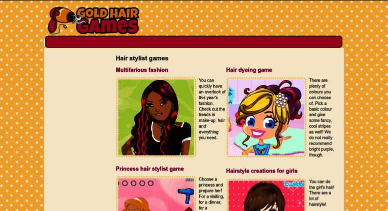 Access Hairstylist Goldhairgames Com Hair Stylist Games