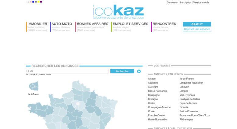 site de rencontre par region