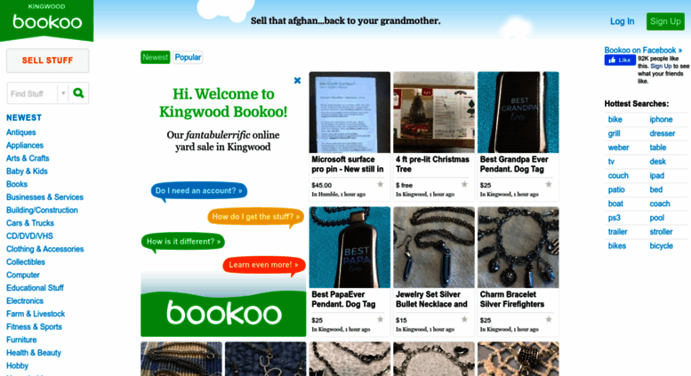 Access Kingwoodyardsales Com Kingwood Bookoo Buy And Sell With