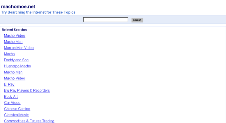 Machomoe Net Screenshot Machomoe Net Screenshot