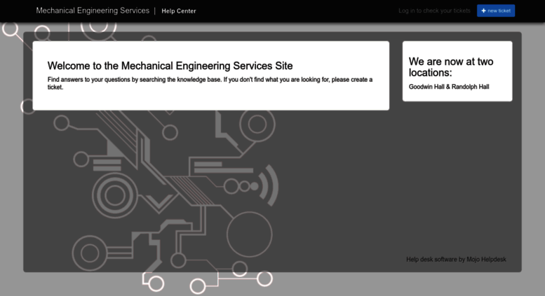 Access Me Trouble Mojohelpdesk Com Mechanical Engineering