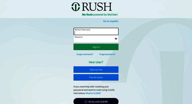 rush university medical center mychart