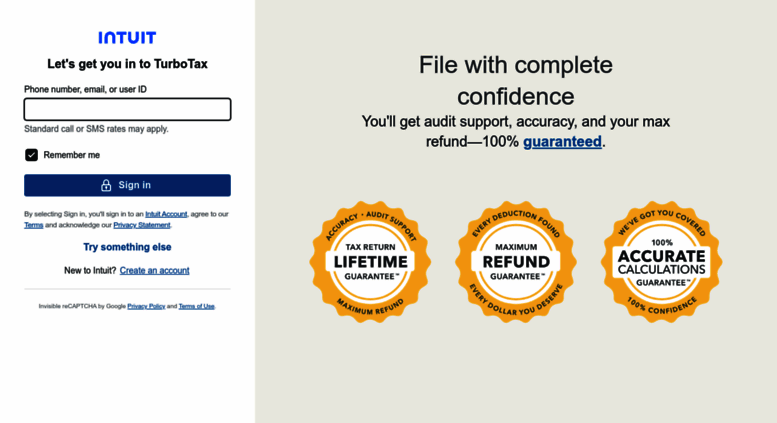 Access Myturbotax intuit My TurboTax Login Sign In To TurboTax 