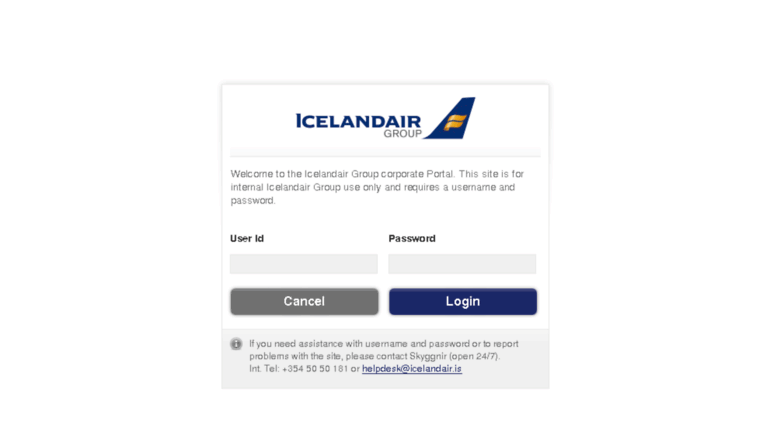 Access Mywork icelandair is MyWork Login