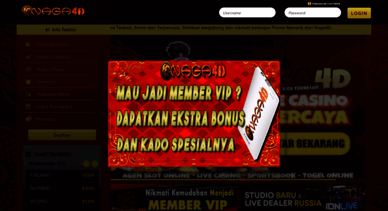 NAGA4D Permainan Judi Casino Terpopuler Di Indonesia