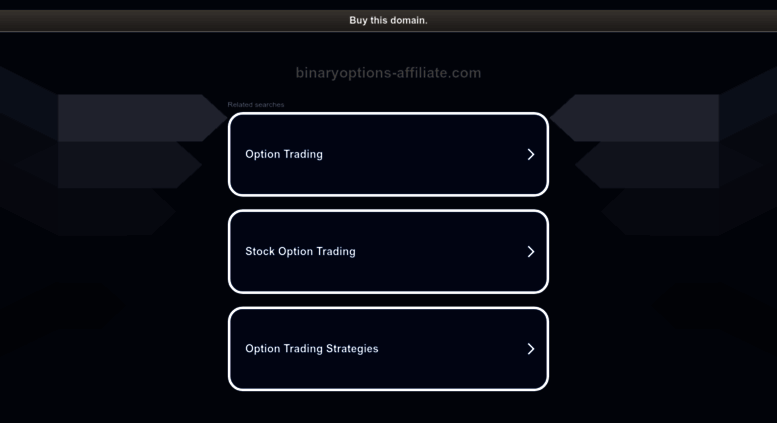 Binary options affiliate forums