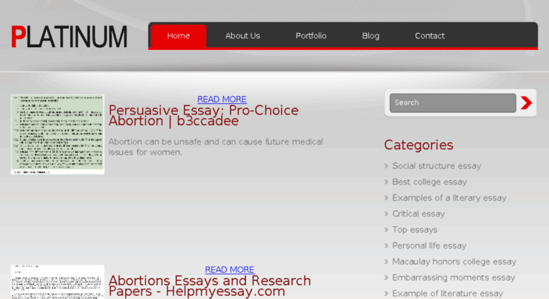 Ap English Essays Essay On Abortions Essay My Family English also Essay Health Access Pokemongamesutk Essay On Abortions Example Essay Thesis Statement