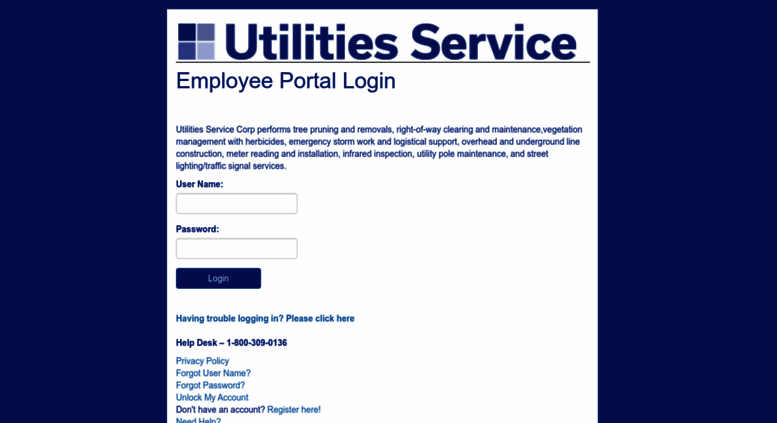 Https portal utilservcorp Asplundh Employee Portal