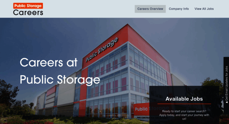 Access Publicstoragejobs Public Storage Careers Jobs Public Storage Careers Jobs