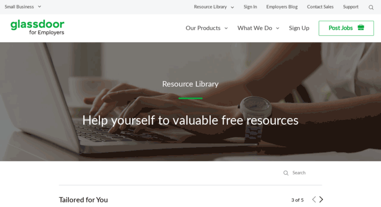 Access Resources Glassdoor Com Employer Solutions Resources Glassdoor Com Screenshot