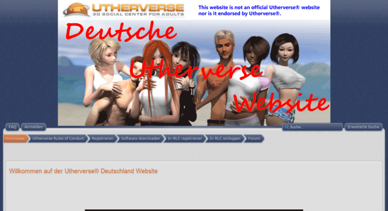 Utherverse De Com Screenshot Utherverse De Com Screenshot