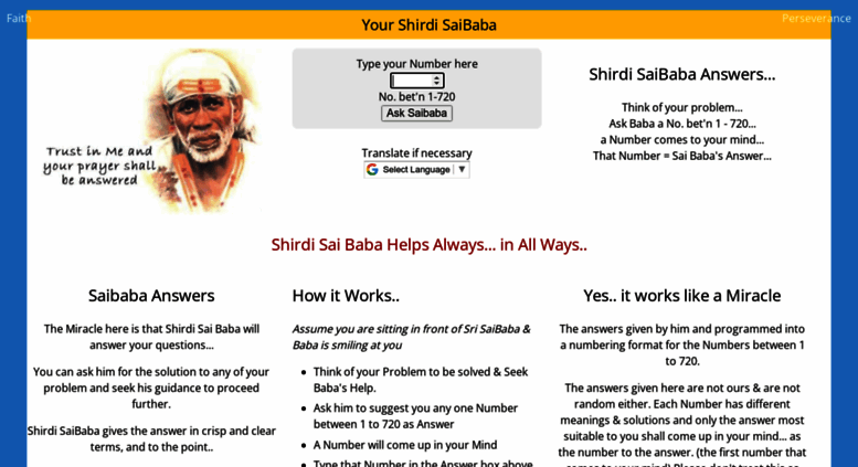 sai baba shirdi answers sai baba shirdi answers