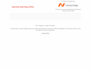 00x80000040.security-warning.online screenshot
