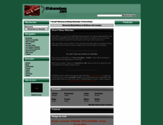 01drumnbass.com screenshot
