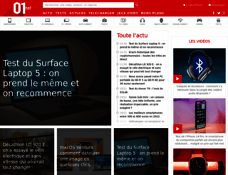 01net.fr screenshot