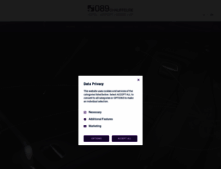 089chauffeure.de screenshot