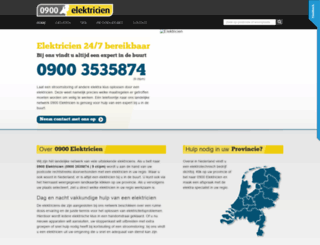 0900elektricien.nl screenshot