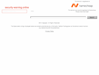 0x80040229.security-warning.online screenshot