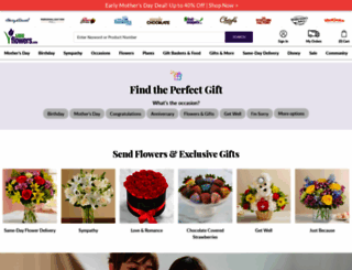 1-800-flowers.com screenshot