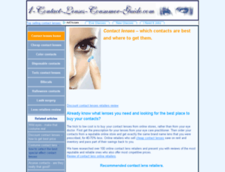 1-contact-lenses-consumer-guide.com screenshot
