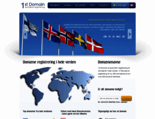 1-domain.dk screenshot