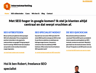 1-internetmarketing.nl screenshot