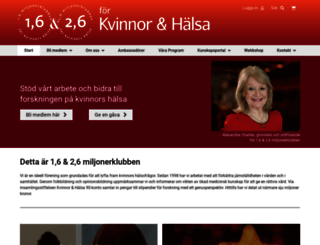 1.6miljonerklubben.com screenshot