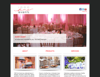 1000-fine-events.com screenshot