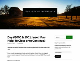 1000daysofinspiration.wordpress.com screenshot