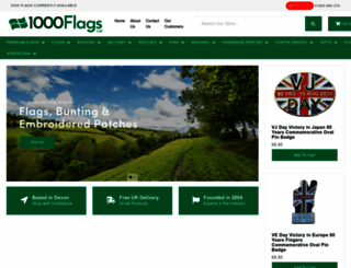 1000flags.co.uk screenshot