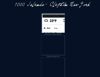 1000islandswebcams.com screenshot