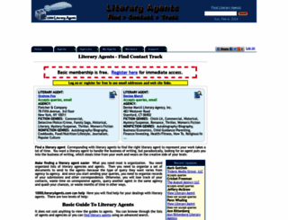 1000literaryagents.com screenshot
