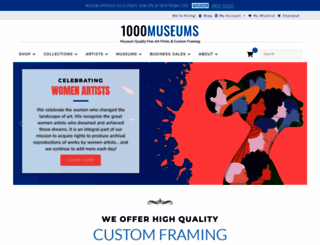 1000museums.com screenshot