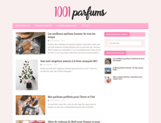 1001-parfums.fr screenshot