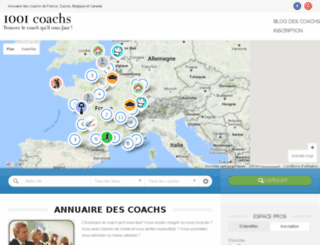 1001coachs.com screenshot